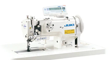 JUKI LU-1510NA-70BAK-151BZZ Flat-bed Single-Needle Unison Feed Industrial Lockstitch Machine for Heavy-Weight Materials with Control Box SC-920A & Operation Panel CP-18A