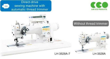 Juki LH-3528AS(G)F7WBAK135/SC920A/CP18A, 2-needle Lockstitch Machine