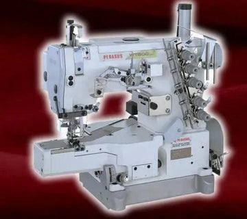 Pegasus WT-664P-01GBX364/UT344/PT, Variable Top Feed Cylinder Bed Coverstitch Machine