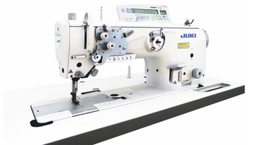 JUKI LU-2810A-70BBS/X73178 Industrial Direct-Drive Single Needle Unison-Feed Heavy-Duty Lockstitch with 2.7-Fold Hook, Control Box SC-922B & Operation Panel CP-18C
