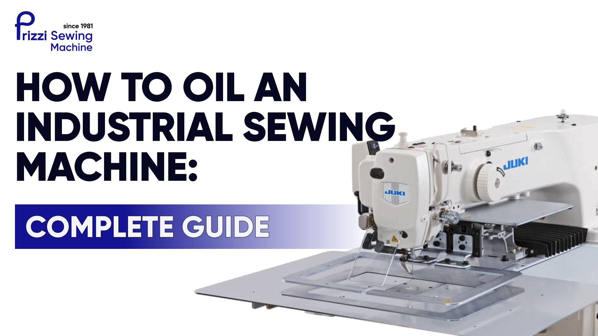 How to Oil an Industrial Sewing Machine?