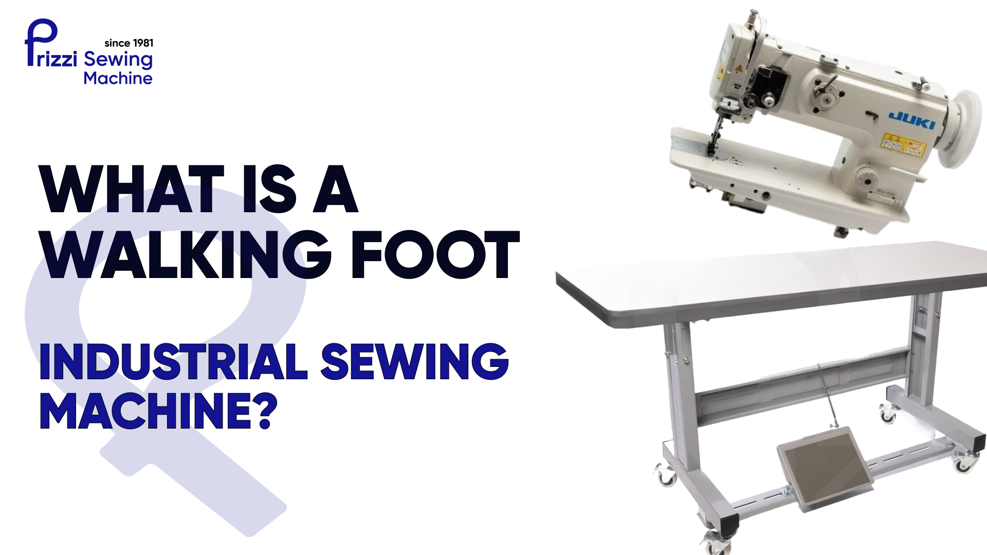 What Is a Walking Foot Industrial Sewing Machine?