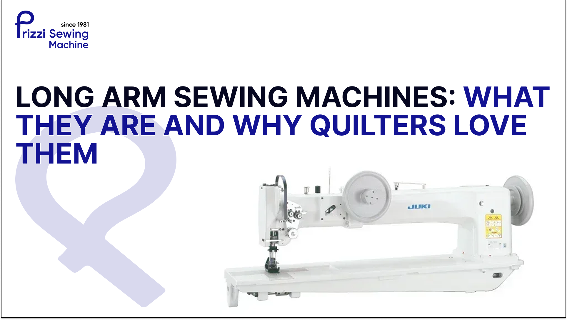 What is a long arm sewing machine — Learn what is the difference ...