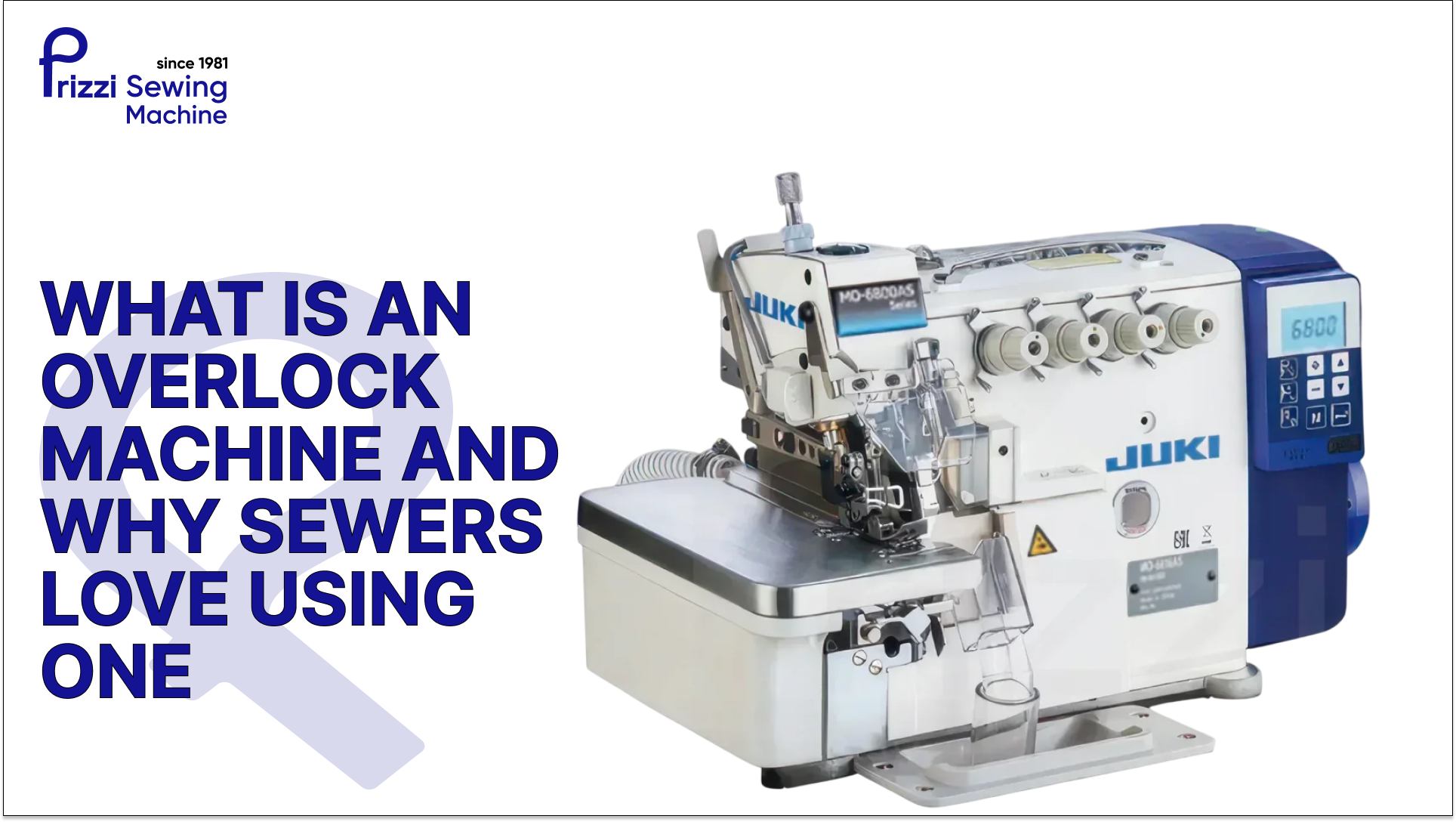 What is an overlock machine ☰ Discover how does overlock machine work ...