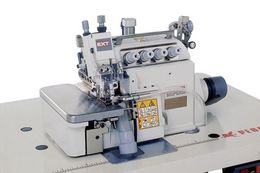 Pegasus EXT3216H-A05/535K-5X5, 2-Needle, 5-Threads, Variable Top Feed Overlock for Extra Heavy Fabrics with Table & Servo