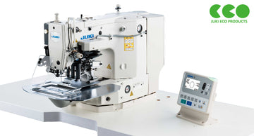 JUKI LK-1920HA5000Z/MC6764DD Industrial Computer-Controlled High-Speed Shape-Tacking Machine for Heavy Materials with FU02L Pneumatic Inverted Clamp Device (60×100 mm Sewing Area)
