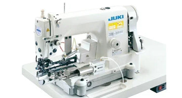 JUKI DLN-6390S Industrial Single-Needle High-Speed Cylinder-Bed Needle-Feed Lockstitch Machine for Hemming on Heavy Materials