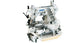 JUKI MF-7913-E11-B56-PL12-UT56-MC37 — Three-Needle Cylinder-Bed Coverstitch Machine for Elastic Band Attaching with Pneumatic Thread Trimming & Suction System (SC921 Control Box & CP18 Panel Included)