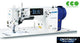 JUKI LU-2828NVA-7NBBSZ Máquina industrial de puntada de pespunte de una sola aguja con control digital, accionamiento directo y alimentación unísono para producción de materiales pesados ​​con gancho de gran capacidad y caja de control SC-952AD