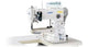 Máquina industrial JUKI DSC-245-70B de puntada de pespunte con alimentación unísono, bancada cilíndrica de una aguja y cortahilos automático (caja de control SC-921C, panel de control CP-18C)
