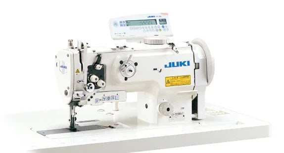 JUKI LU-1510NA-70BAK-151BZZ Flat-bed Single-Needle Unison Feed Industrial Lockstitch Machine for Heavy-Weight Materials with Control Box SC-920A & Operation Panel CP-18A