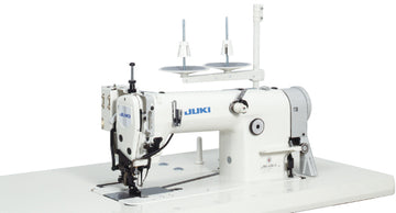 JUKI MH-486-54U — Single-Needle Double Chainstitch Machine with Variable Top Feed & Automatic Thread Trimming | SC921 Control Box & CP18 Panel Included