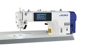 JUKI DDL-8000C-SMNBA — Direct-Drive High-Speed 1-Needle Lockstitch Machine with Automatic Thread Trimmer & Electric Feed Length Control System for Light & Medium Fabrics