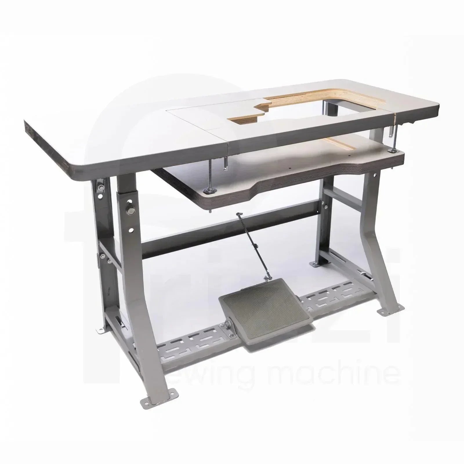 Prizzi Prizzi Sewing Submerged Table With Legs 20X48 OVERLOCKS F/S