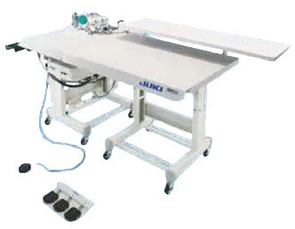 JUKI ASN-690LA-FA8N — Automatic Serging Machine with Pneumatic Stacker & Differential Feed Control (4.8 mm Overedging Width)