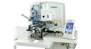 Juki AMB-289A(Z) MC640-EIP420D/JTAB1A Computer-controlled Button-Neck-Wrapping Machine with Table & Servo Motor