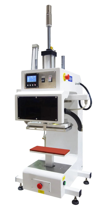 JEUX CS-782 spec A-P2A1-030012 Pneumatic Flat Heat & Cool Press with 300 × 120 mm Mold Area