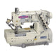 Shing Ling FG-666-356-AST-DS — Industrial Three-Needle Five-Thread Flat-Bed Direct-Drive Interlock Machine with Pneumatic Top and Under Thread Trimmer