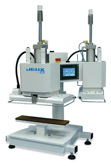 JEUX CS-658N spec A-D2A1-038008 — Pneumatic Curve Heat Press with Heat & Cool System and 380 × 80 mm Work Area