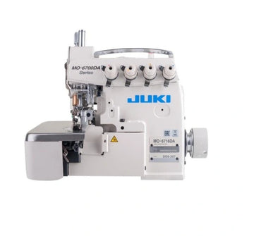 JUKI MO-6716DA-FF650H — Industrial Double-Needle Semi-Dry-Head High-Speed Safety Stitch Machine (4.8 mm Gauge / 4.8 mm Overedging Width)