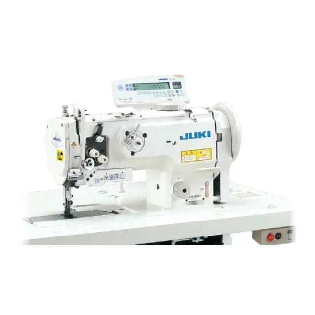 JUKI LU-1510N-7-0BBAZ Flat-bed Single-Needle Unison Feed Industrial Lockstitch Machine for Heavy-Weight Materials with DL Device Control Box SC-920A & Operation Panel CP-18A