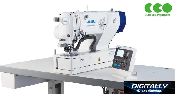 Juki LBH-1790ANS/MC602EN Computer-controlled Buttonholing Sewing Machine with Table & Servo Motor