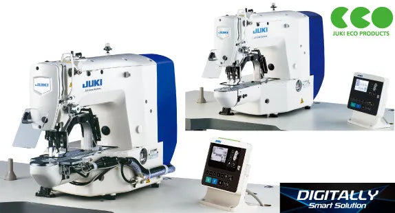 Juki LK1900BNBS000/MC672ENN, Bartacking Sewing Machine with Table & servo Motor