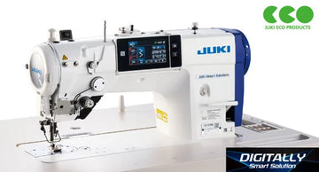 Juki LZ2290CS70BAK155/SC956A, Semi-dry head, Digital Zigzag Sewing Machine with Table & Servo Motor