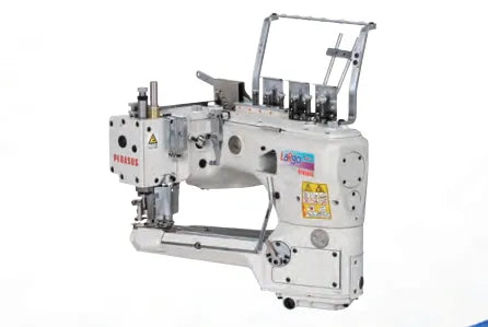 Pegasus Largo FS703P-A-G2BX452/PD23 Feed-off-the-arm Machine for Flat Seaming, Double Edge Trimming, with Table & Servo