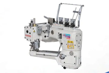 Pegasus Largo FS703P-A-G2BX452/PD23 Feed-off-the-arm Machine for Flat Seaming, Double Edge Trimming, with Table & Servo