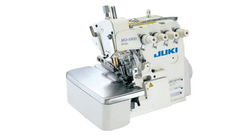 Juki MO-6905G-0M6700, Series Bottom-feed Overlock for Extra Heavy-weight Materials with Table & Servo Motor