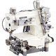 KANSAI SPECIAL NC-1001GSJ - Single Needle Ultra-Small Cylinder Bed Double Chainstitch Machine for Three-Ply Hemming