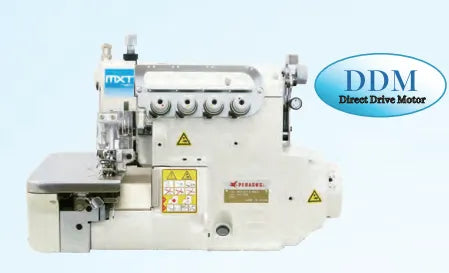 Pegasus MXT3244-A04/435K-5X3X4/KH9B/D232, 3-Needle-6-Thread Variable Top Feed Overlock for ExtraHeavy Fabrics with Table & Servo