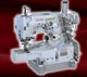 Pegasus WT-664P-35BCX356/FT540/UT442 Variable Top Feed Cylinder Bed Coverstitch Machine with Left Hand Knife