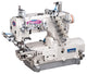 Shing Ling VG-999S-N700-356-AST-DS — Industrial Three-Needle Five-Thread Direct-Drive Cylinder-Bed Interlock with Fabric Trimmer (Small Cylinder)