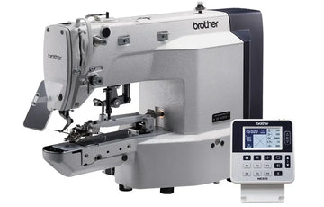 Brother NEXIO BE-438HX — Computer-Controlled Button Sewing Machine with Digital Tension