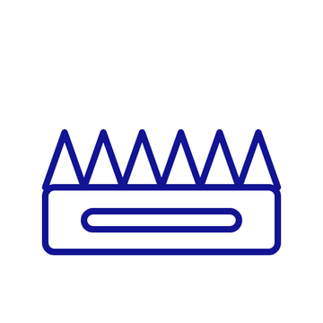 Feed dog icon for JUKI spare parts