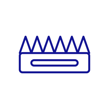 Feed dog icon for JUKI spare parts