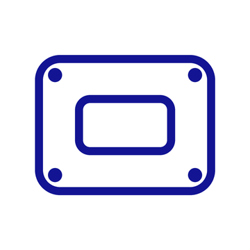 Gasket and seal icon for JUKI spare parts