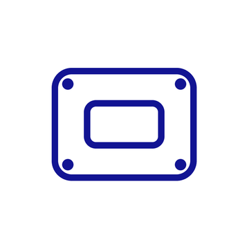 Gasket and seal icon for JUKI spare parts