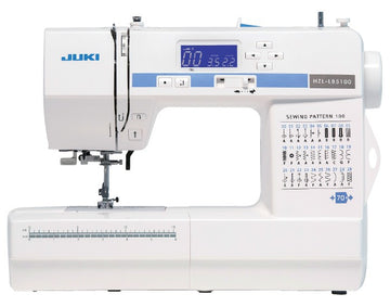 JUKI HZL-LB5100 Compact Household Computerized Sewing Machine with 100 Stitch Patterns