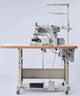 Máquina de coser industrial KANSAI SPECIAL NW-8803GEMK-E/DM 7/32 con puntada de recubrimiento superior e inferior y cuchilla de corte lateral derecha