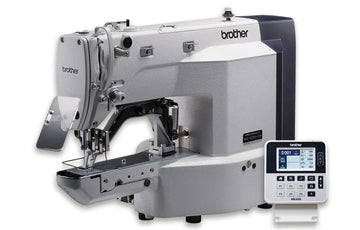Brother NEXIO KE-430HS-05 — Computer-Controlled High-Speed Direct-Drive Lockstitch Bartacking Machine for Heavy Materials
