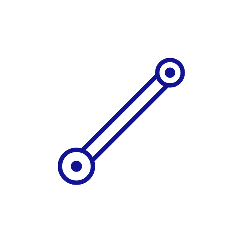 Lever and link icon for JUKI spare parts
