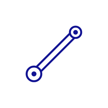Lever and link icon for JUKI spare parts