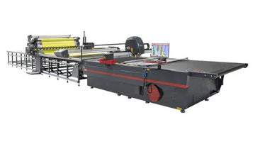 SERKON MASTER CUT MC70 — Automatic Fabric Cutting System for Woven & Synthetic Materials for High-Volume Production (Up to 7 cm Cutting Height under Vacuum Compression)