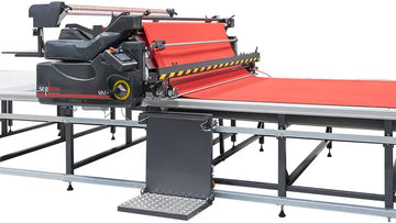 Serkon MN1 Mini Master — Fully Automatic Fabric Spreading Machine (265 lbs Max Roll Weight)