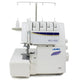 JUKI MO-1000 — Overlock doméstico con enhebrado neumático de 2/3/4 pulgadas, transporte diferencial y dobladillo enrollado