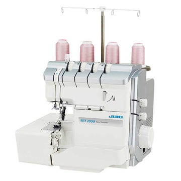 JUKI MO-2800 2/3/4 — Air Threading Household Overlock Machine with Differential Feed & Rolled Hem