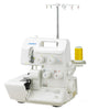 JUKI MO-654DE — Overlock doméstico de 2/3/4 hilos con alimentación diferencial y tensión de dial